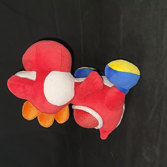 Little Buddy 1389 Super Mario All Star Collection Red Yoshi Plush, 7" - Picture 4 of 8